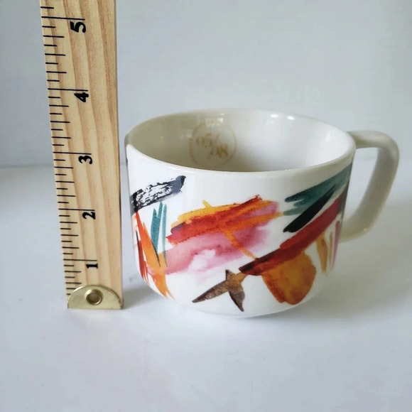 Starbucks 12oz 2015 Aristan Barista Series Multi-colored Abstract Coffee Mug. - Picture 7 of 7